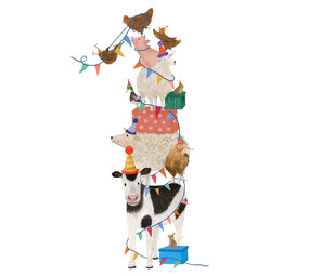 Getekend door Zusje Cijferkaart 1