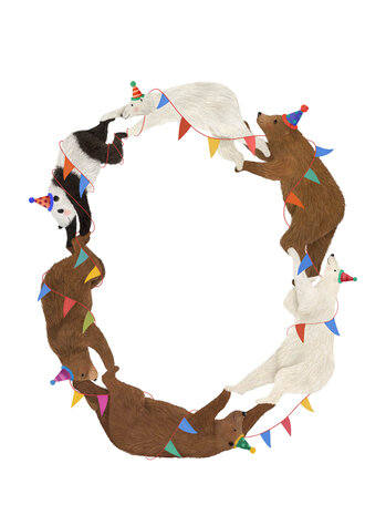 Getekend door Zusje Cijferkaart 0 Getekend door Zusje Cijferkaart 0