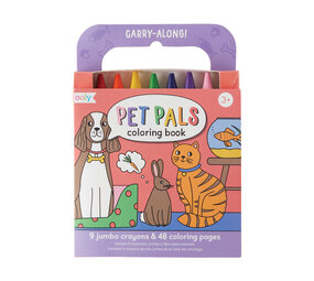 OOLY Carry Along Kleurboek Pet Pals OOLY Carry Along Kleurboek Pet Pals