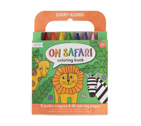 OOLY Carry Along Kleurboek On Safari