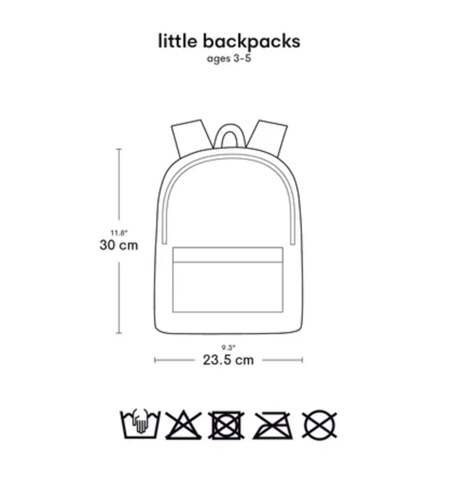 A Little Lovely Company Peuter Rugzak Regenbogen