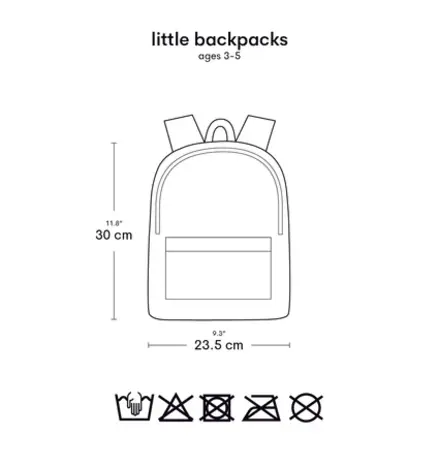 A Little Lovely Company Peuter Rugzak Regenbogen