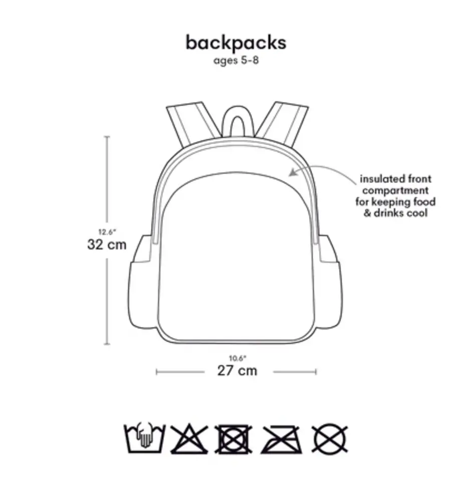 A Little Lovely Company Rugzak Aardbeien A Little Lovely Company Rugzak Aardbeien