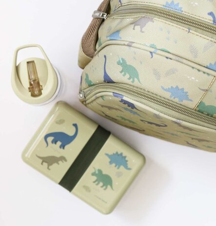 A Little Lovely Company Rugzak Dinosaurussen