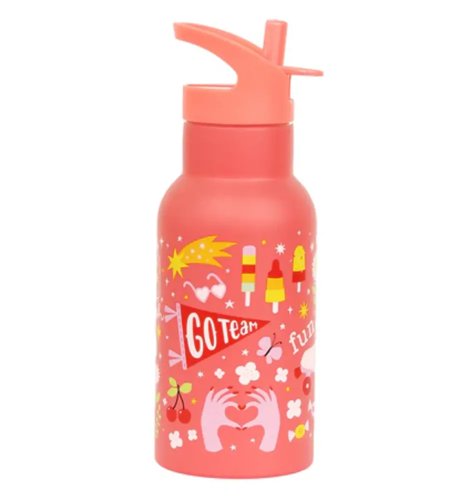 A Little Lovely Company RVS Drinkfles Fun A Little Lovely Company RVS Drinkfles Fun