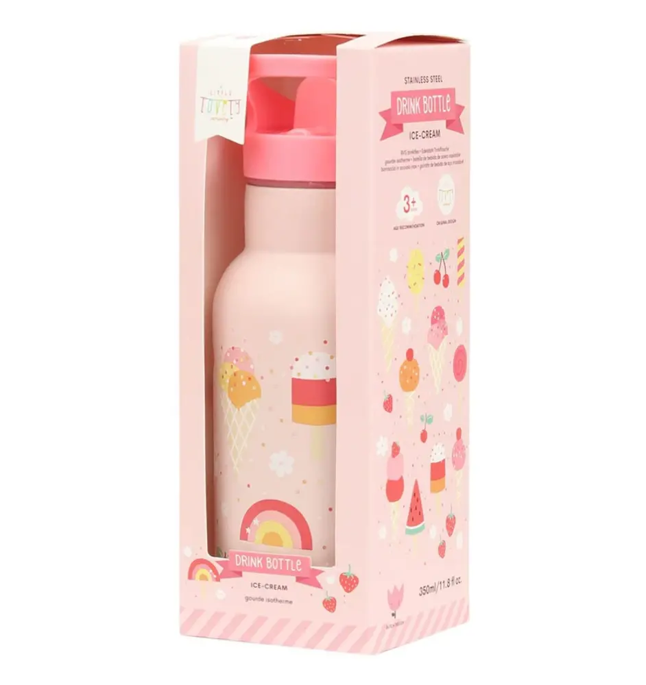 A Little Lovely Company RVS Drinkfles IJsjes A Little Lovely Company RVS Drinkfles IJsjes