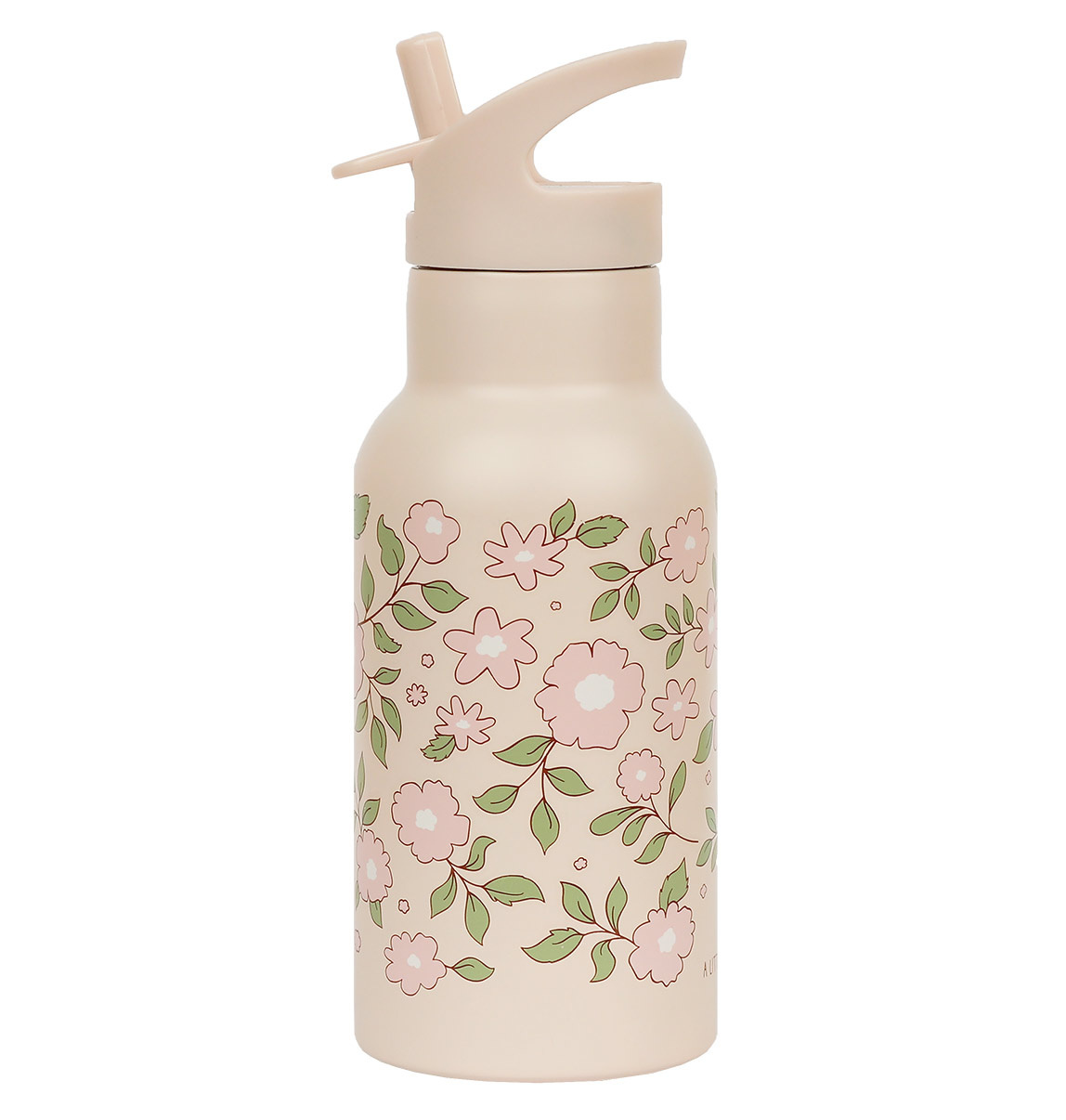 RVS Drinkfles Bloesems Roze afbeelding