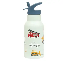 A Little Lovely Company RVS Drinkfles Voertuigen A Little Lovely Company RVS Drinkfles Voertuigen