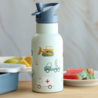 A Little Lovely Company RVS Drinkfles Voertuigen A Little Lovely Company RVS Drinkfles Voertuigen