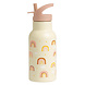 A Little Lovely Company RVS Drinkfles Regenboog A Little Lovely Company RVS Drinkfles Regenboog