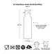 A Little Lovely Company XL RVS Drinkfles Voertuigen A Little Lovely Company XL RVS Drinkfles Voertuigen