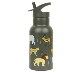 A Little Lovely Company RVS Drinkfles Savanne A Little Lovely Company RVS Drinkfles Savanne