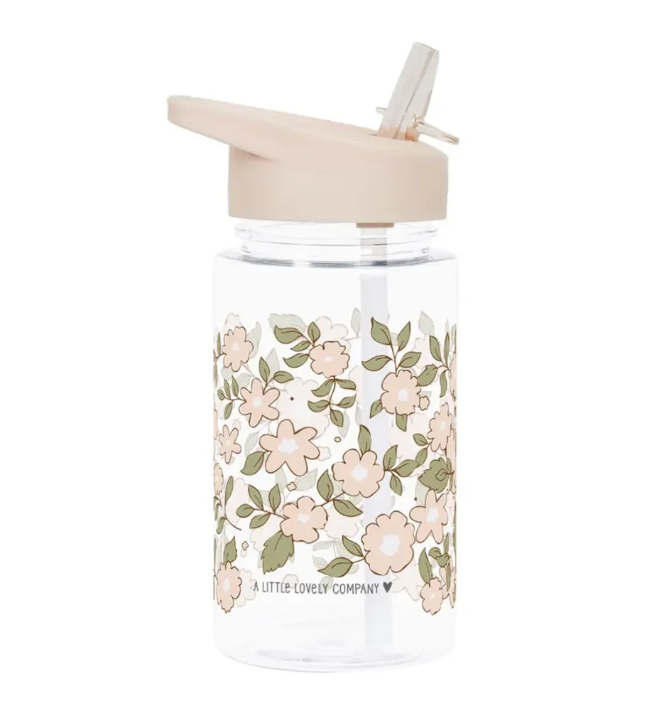 A Little Lovely Company Drinkfles Bloesems Roze