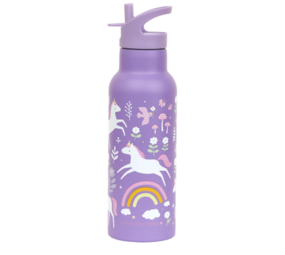 A Little Lovely Company XL RVS Drinkfles Unicorn Dreams A Little Lovely Company XL RVS Drinkfles Unicorn Dreams