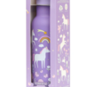 A Little Lovely Company XL RVS Drinkfles Unicorn Dreams
