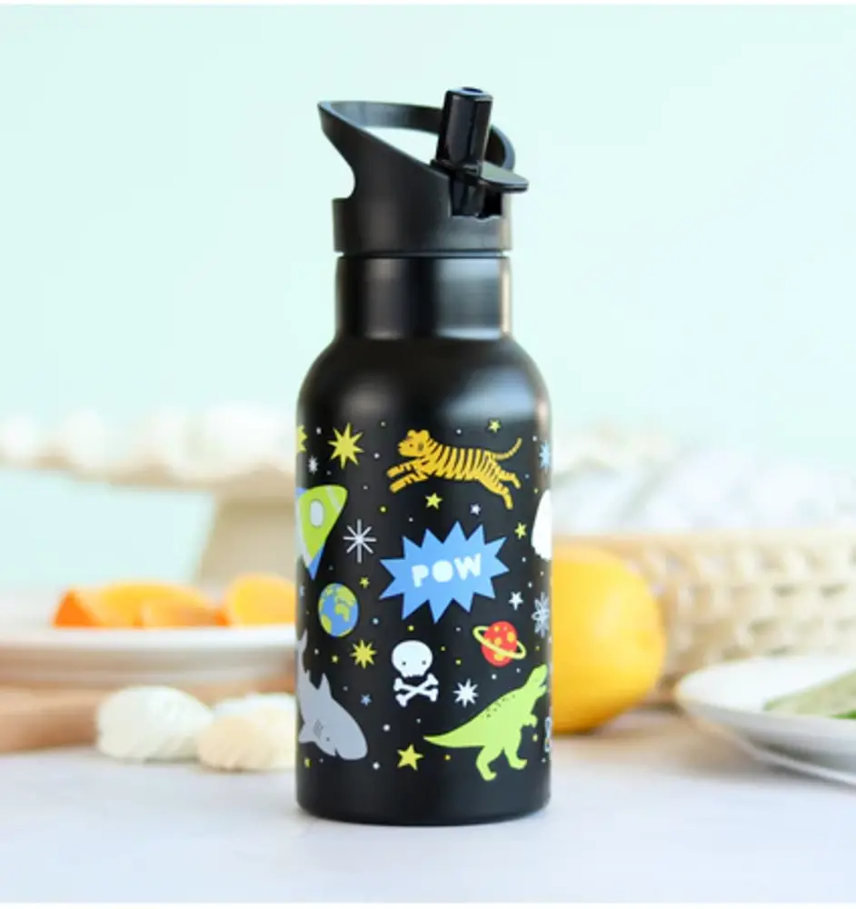 A Little Lovely Company RVS Drinkfles Galaxy A Little Lovely Company RVS Drinkfles Galaxy