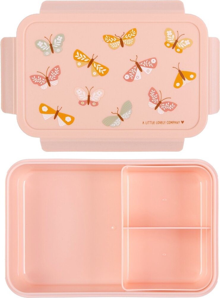 A Little Lovely Company Bento lunchbox Vlinders A Little Lovely Company Bento lunchbox Vlinders