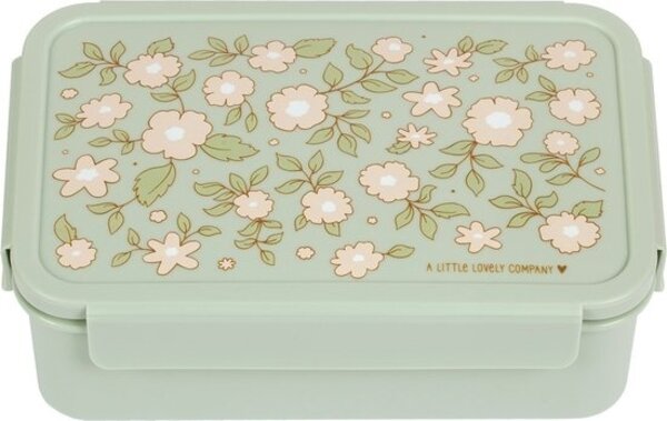 A Little Lovely Company Bento lunchbox Bloesems Salie A Little Lovely Company Bento lunchbox Bloesems Salie