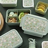 A Little Lovely Company Bento lunchbox Bloesems Salie A Little Lovely Company Bento lunchbox Bloesems Salie