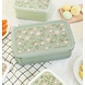 A Little Lovely Company Bento lunchbox Bloesems Salie A Little Lovely Company Bento lunchbox Bloesems Salie