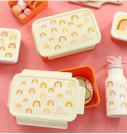 A Little Lovely Company Bento Lunchbox Regenbogen
