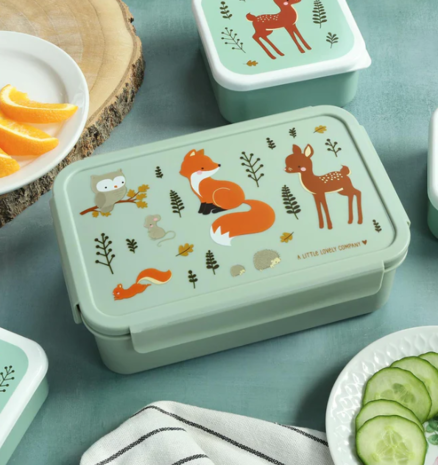 A Little Lovely Company Bento lunchbox Bosvriendjes
