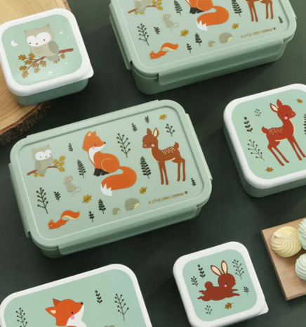 A Little Lovely Company Bento lunchbox Bosvriendjes