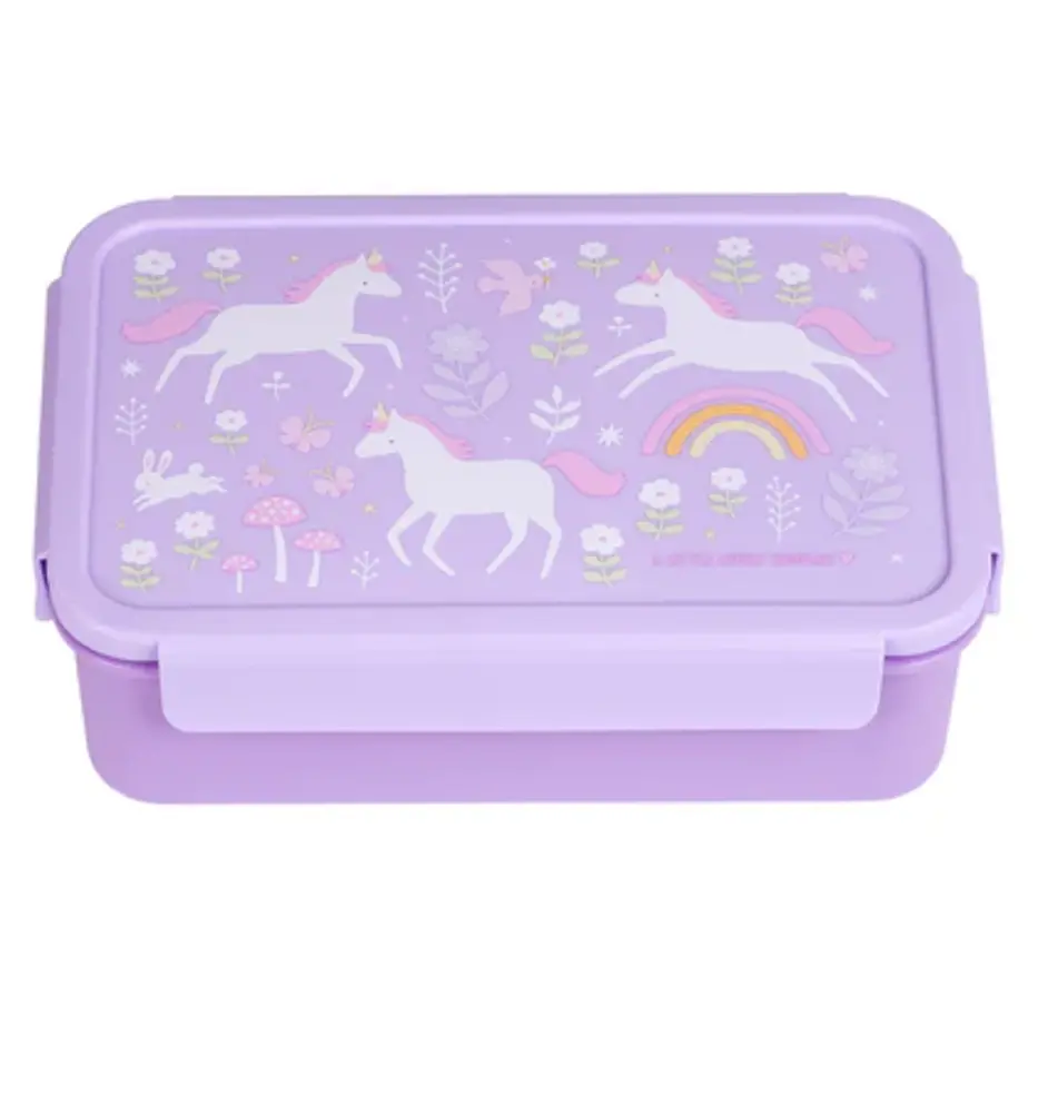 A Little Lovely Company Bento lunchbox Unicorn Dreams A Little Lovely Company Bento lunchbox Unicorn Dreams