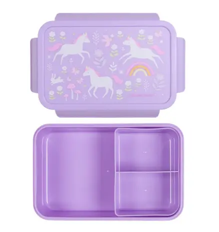 A Little Lovely Company Bento lunchbox Unicorn Dreams A Little Lovely Company Bento lunchbox Unicorn Dreams