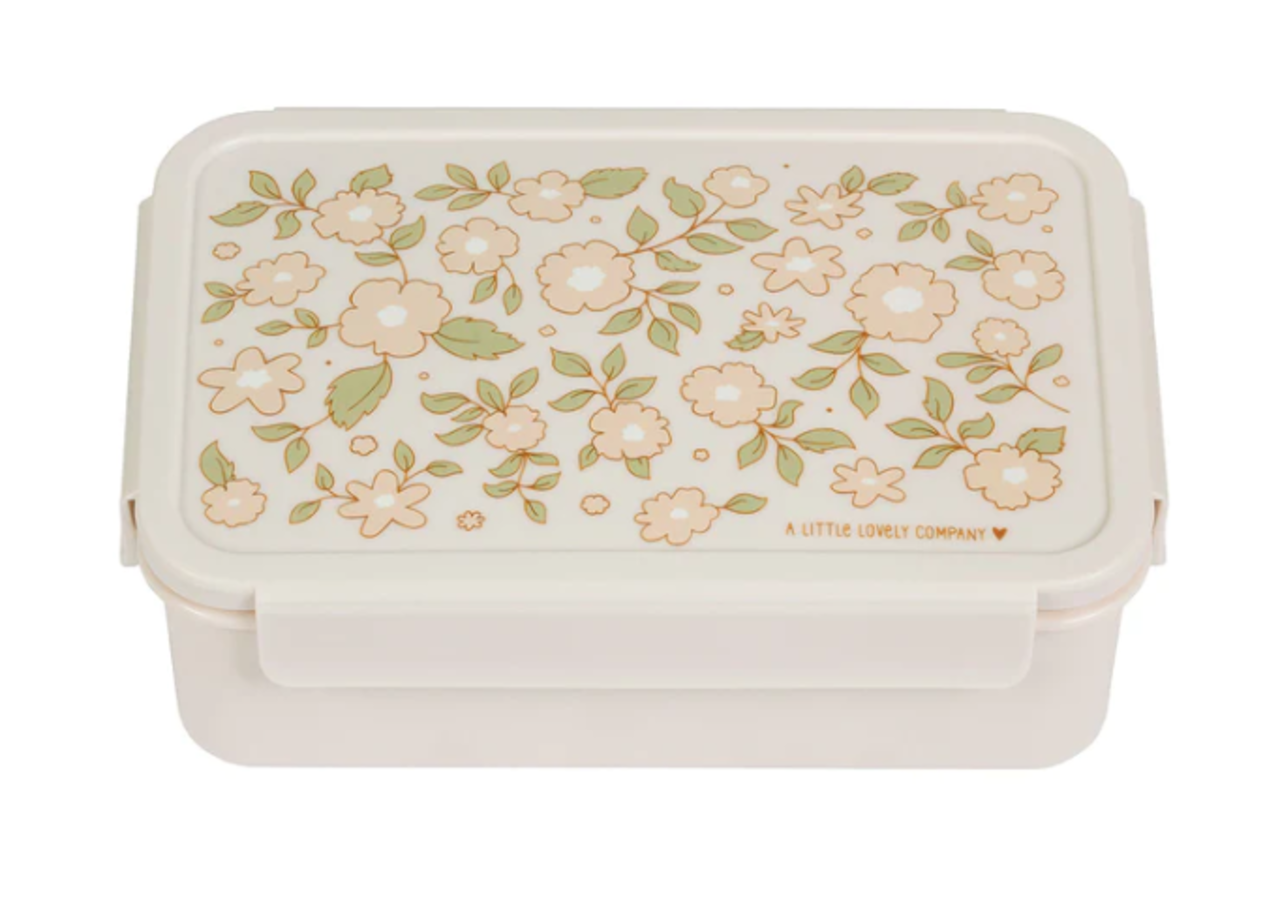 A Little Lovely Company Bento lunchbox Bloesems Roze A Little Lovely Company Bento lunchbox Bloesems Roze