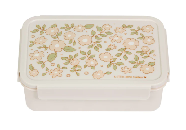 A Little Lovely Company Bento lunchbox Bloesems Roze A Little Lovely Company Bento lunchbox Bloesems Roze