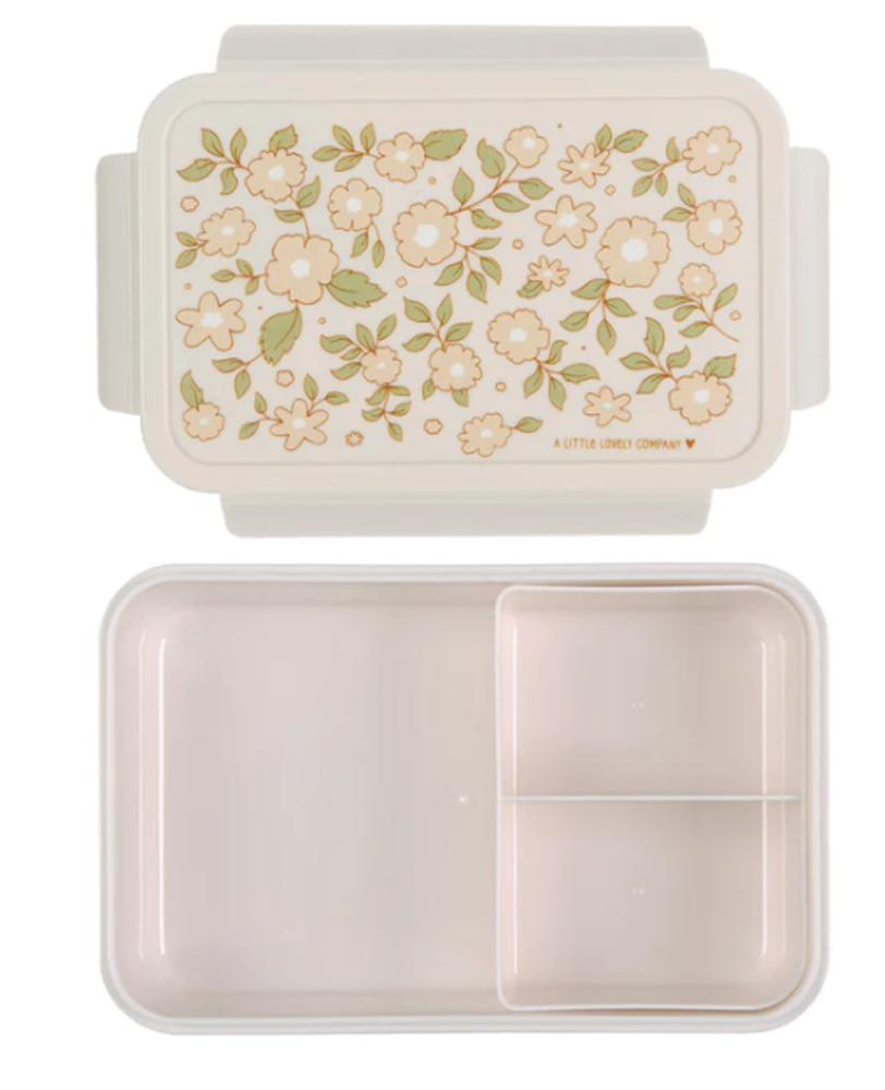 A Little Lovely Company Bento lunchbox Bloesems Roze A Little Lovely Company Bento lunchbox Bloesems Roze