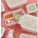 A Little Lovely Company Bento lunchbox Bloesems Roze A Little Lovely Company Bento lunchbox Bloesems Roze