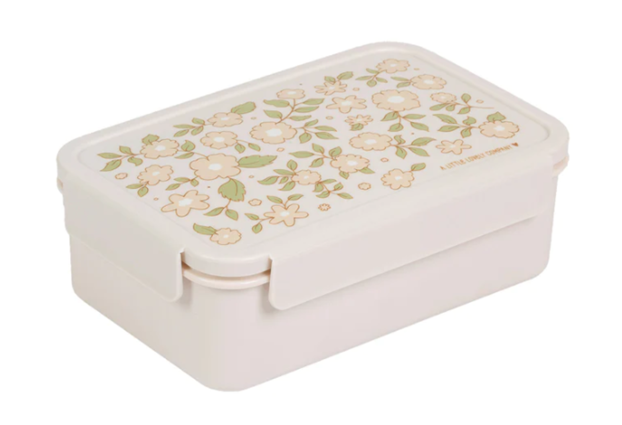 A Little Lovely Company Bento lunchbox Bloesems Roze A Little Lovely Company Bento lunchbox Bloesems Roze