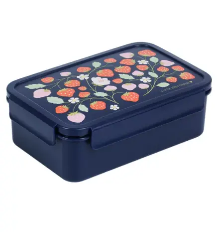 A Little Lovely Company Bento Lunchbox Aardbeien A Little Lovely Company Bento Lunchbox Aardbeien