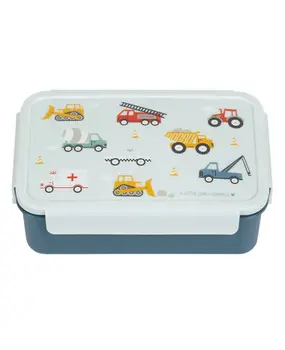 A Little Lovely Company Bento Lunchbox Voertuigen