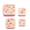 A Little Lovely Company Lunch & snack box set Ijsjes A Little Lovely Company Lunch & snack box set Ijsjes