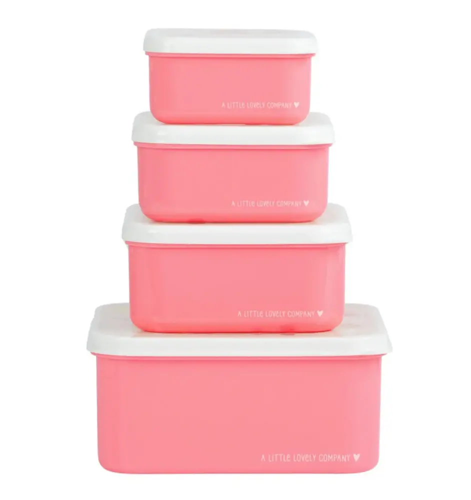 A Little Lovely Company Lunch & snack box set Ijsjes A Little Lovely Company Lunch & snack box set Ijsjes