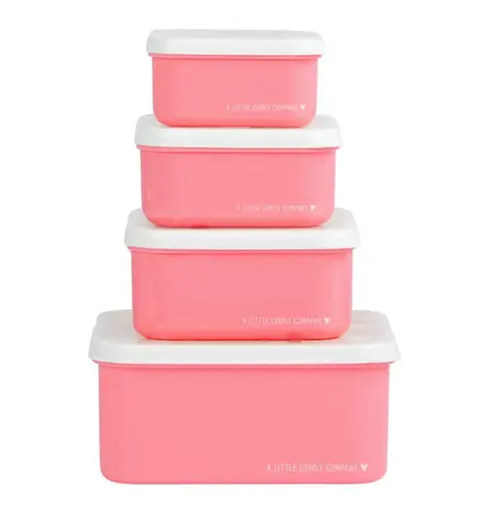 A Little Lovely Company Lunch & snack box set Ijsjes A Little Lovely Company Lunch & snack box set Ijsjes