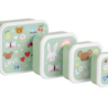 A Little Lovely Company Lunch & snack box set Joy A Little Lovely Company Lunch & snack box set Joy