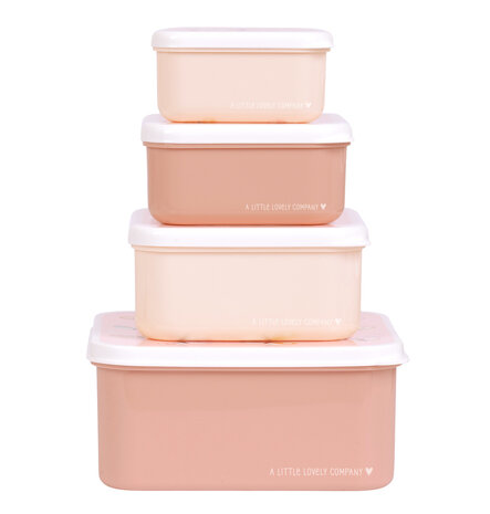 A Little Lovely Company Lunch & snack box set Vlinders