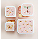 A Little Lovely Company Lunch & snack box set Vlinders A Little Lovely Company Lunch & snack box set Vlinders