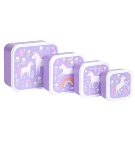 A Little Lovely Company Lunch & Snack Box Set Unicorn Dreams A Little Lovely Company Lunch & Snack Box Set Unicorn Dreams