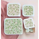 A Little Lovely Company Lunch & snack box set Bloesems Roze A Little Lovely Company Lunch & snack box set Bloesems Roze