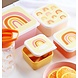A Little Lovely Company Lunch & snack box set Regenbogen A Little Lovely Company Lunch & snack box set Regenbogen