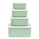 A Little Lovely Company Lunch & snack box set Bosvriendjes A Little Lovely Company Lunch & snack box set Bosvriendjes