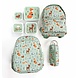 A Little Lovely Company Lunch & snack box set Bosvriendjes A Little Lovely Company Lunch & snack box set Bosvriendjes