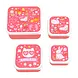 A Little Lovely Company Lunch & Snack Box Set Fun A Little Lovely Company Lunch & Snack Box Set Fun