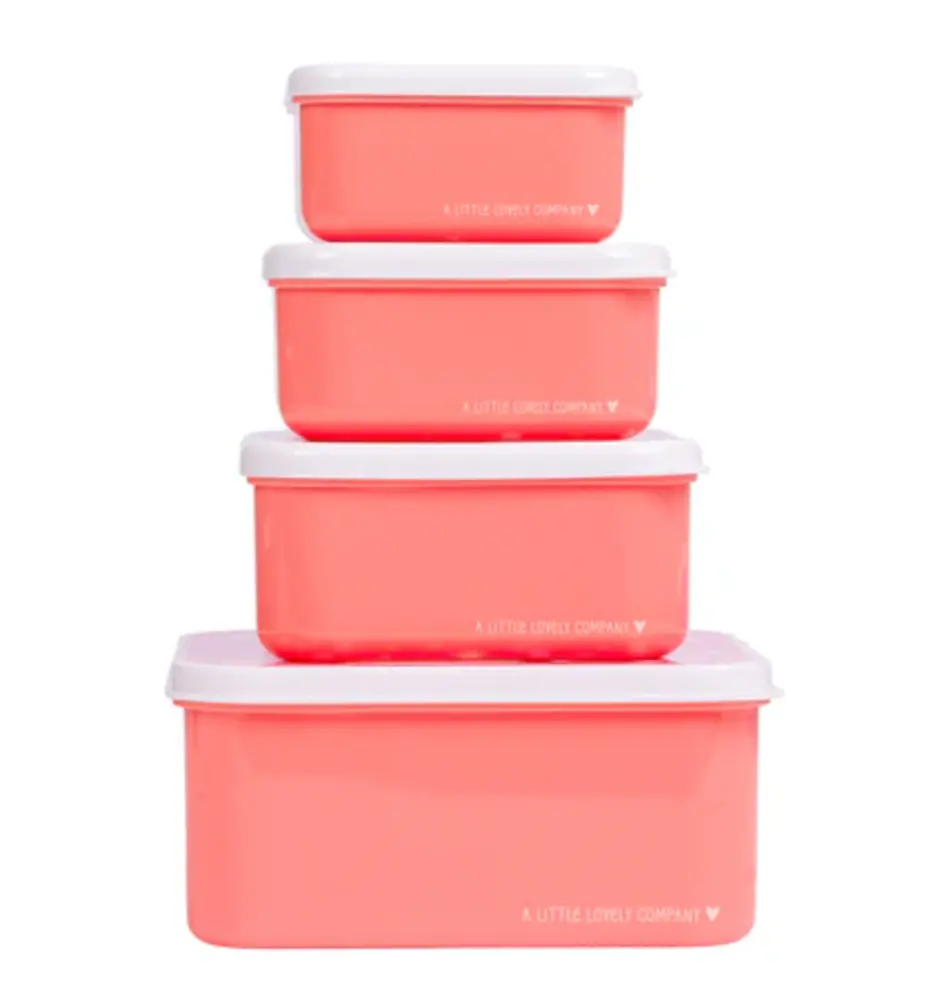 A Little Lovely Company Lunch & Snack Box Set Fun A Little Lovely Company Lunch & Snack Box Set Fun