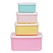 A Little Lovely Company Lunch & snack box set Bosvriendjes Roze A Little Lovely Company Lunch & snack box set Bosvriendjes Roze